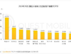 一款小游戏季度流水超10亿元，新造富时代要来了吗？|界面新闻 · 科技